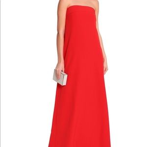 Milly Pleated Cady Maxi Dress- Size 0